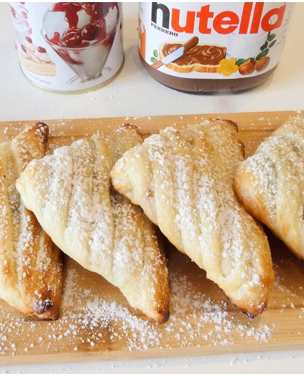 Fagottini di sfoglia al latte