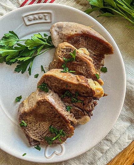 Instant Pot Beef (Cow) Tongue