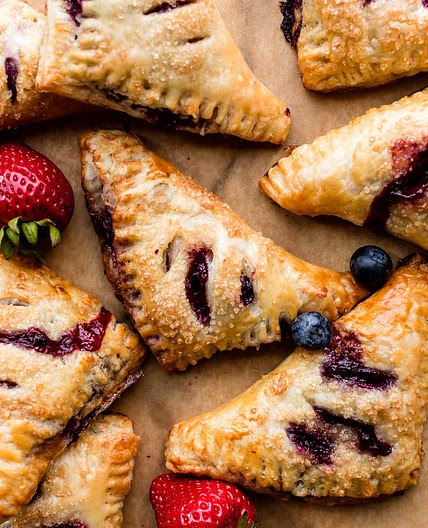 Homemade Berry Turnovers