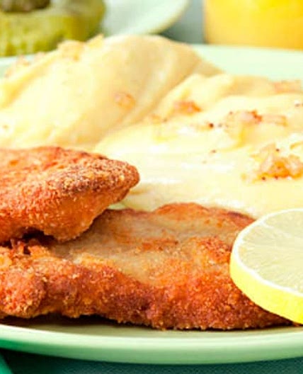 Receta de Milanesa con Puré