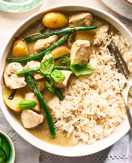 Thai green chicken curry