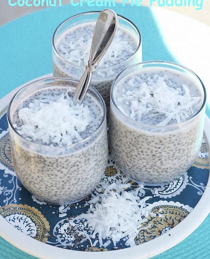 Chia Seed Coconut Cream Pie Pudding