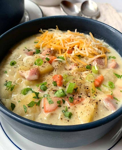 Crockpot Ham and Potato Soup