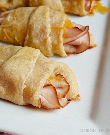 Turkey and Cheese Crescent Rolls - An Easy Family Appetizer Or Snack