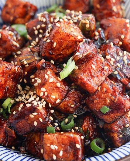 Quick & Easy Crispy Soy Garlic Tofu