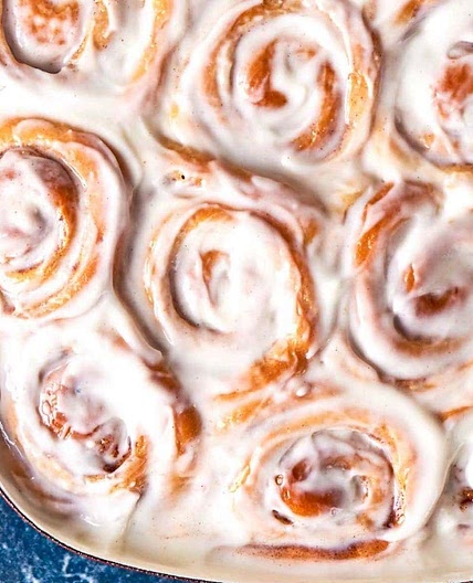 No Yeast Cinnamon Rolls