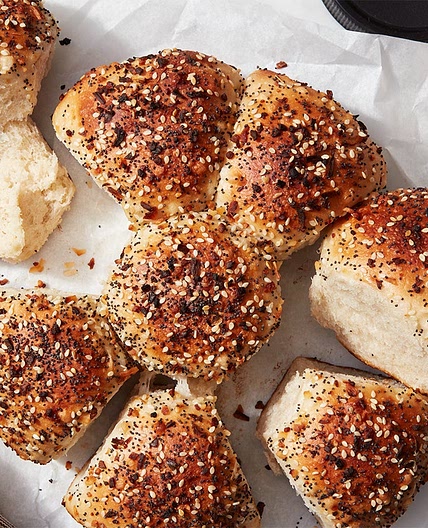 Chewy Sourdough Rolls