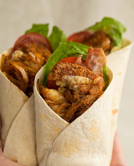 Crispy Chicken Wraps