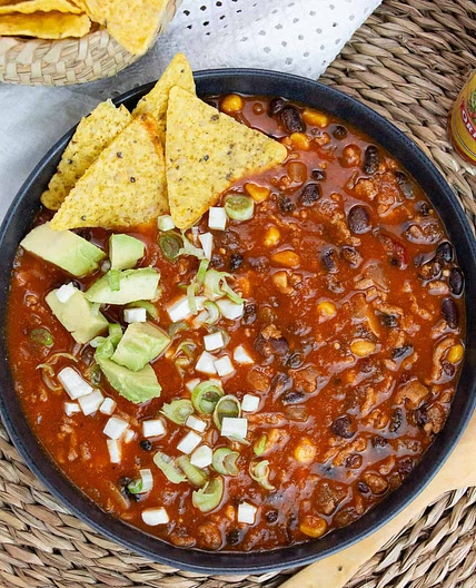 Ground Beef Taco Soup