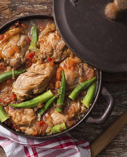 Frango com Quiabo