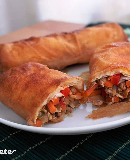 Rollitos de primavera chinos. Receta fácil paso a paso. Consejos y recomendaciones