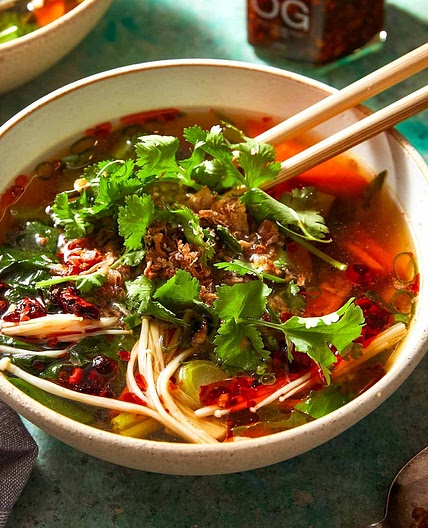 My quickest Chinese Vegetable Soup - low calorie miracle!