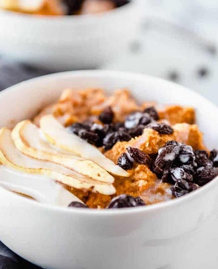 Spiced Carrot Breakfast Porridge