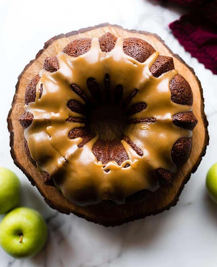 Glazed Apple Bundt Cake