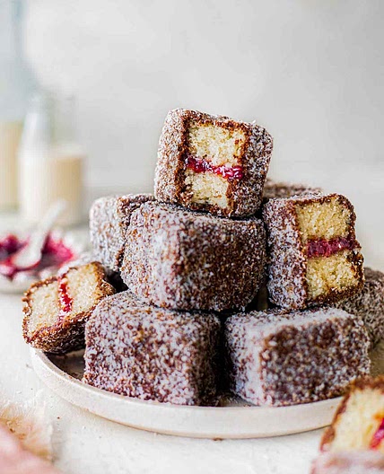 Vegan Lamingtons