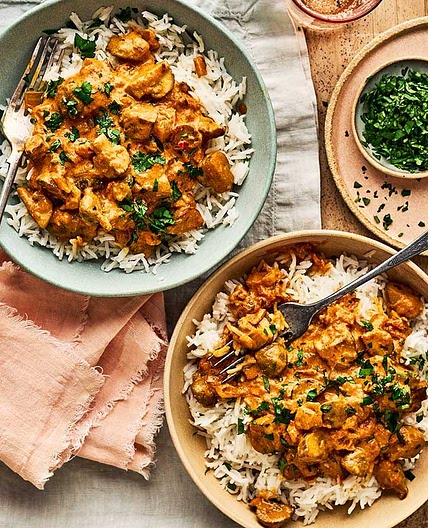 Simple mushroom curry