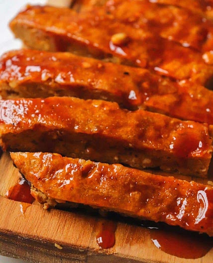 Meaty Vegan Seitan Ribs