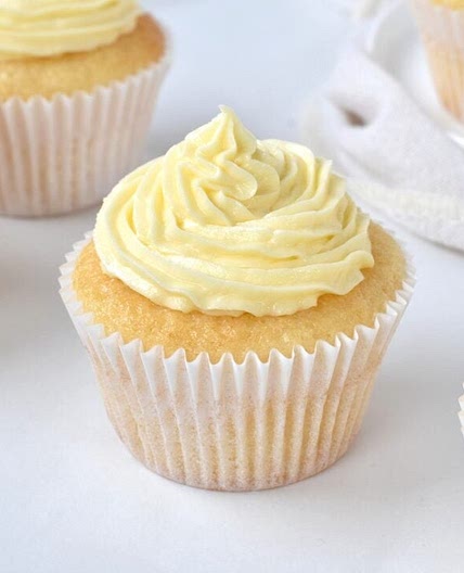 Easy Vanilla Cupcakes (No Electric Mixer)