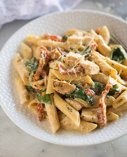 Instant Pot Tuscan Chicken Pasta