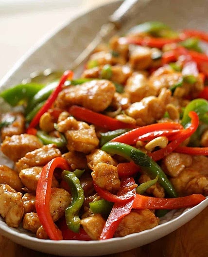 Chicken with Cashew Nuts
