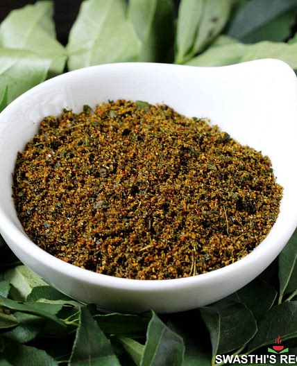 Curry Leaves Powder (Karivepaku Podi)