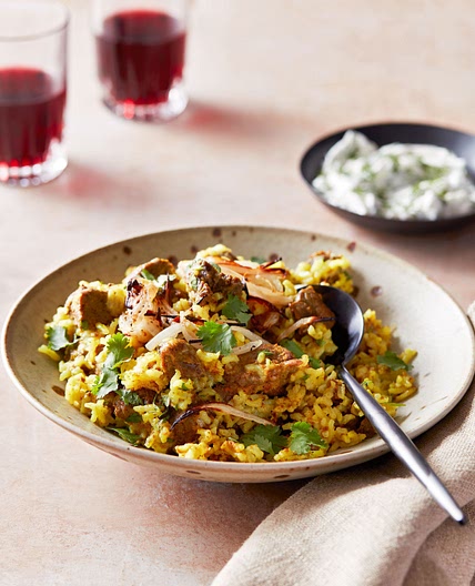 Instant Pot Lamb & Rice Casserole (Lamb Dum Biryani)