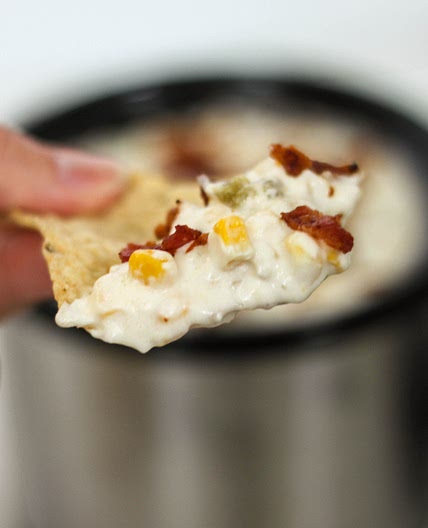 Creamy Hot Bacon Corn Dip