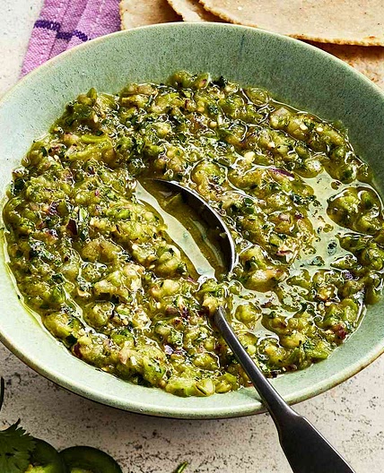 Tomatillo Salsa Cruda