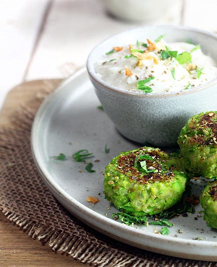 Polpette vegan di piselli