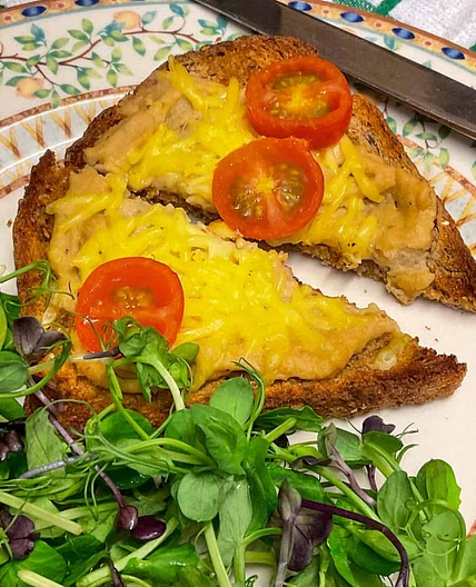 Vegan Welsh Rarebit
