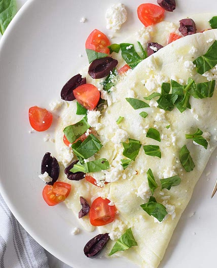 Egg White Greek Omelet