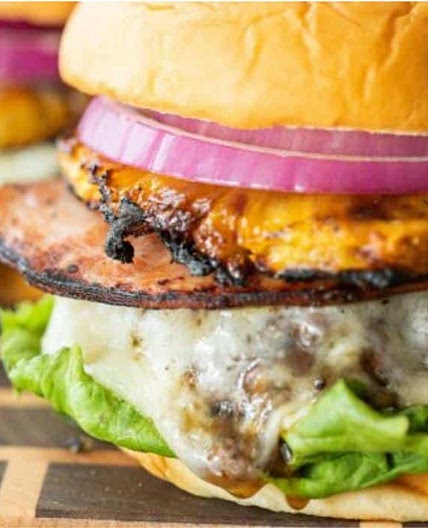 Hawaiian Teriyaki Burger
