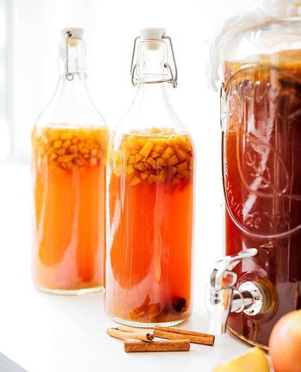 Spiced Apple Kombucha