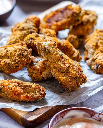 Breaded Chicken Wings