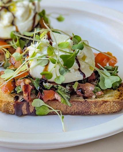 Burrata Bruschetta