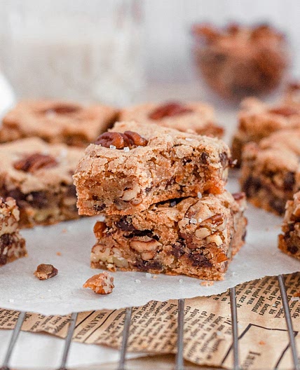Butter Pecan Blondies (Gluten-Free & Dairy-Free)