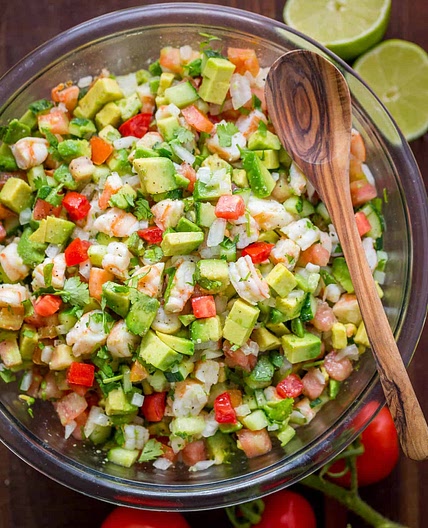 Avocado Shrimp Salsa Recipe