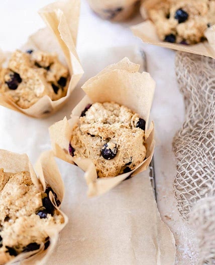 Gluten-Free Vegan Blueberry Muffins Recipe
