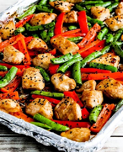 Chicken Stir-Fry Sheet Pan Meal