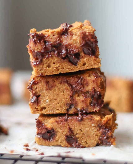 Healthy Pumpkin Oatmeal Bars