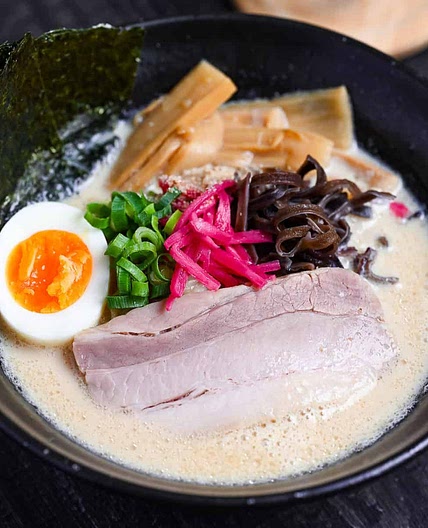 10 Minute Cheat's Tonkotsu Ramen