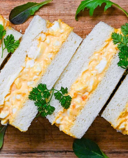 Tamago Sando (Japanese-Style Egg Sandwich)