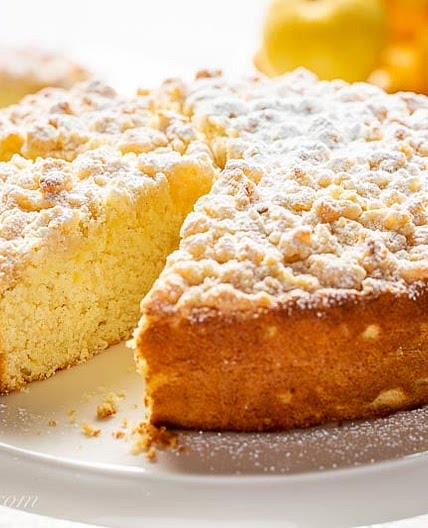 Lemon Crumble Breakfast Cake
