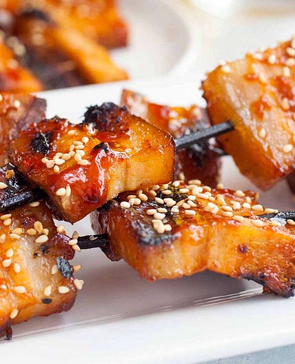 Sous Vide Pork Belly Bites