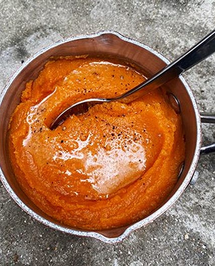 Sweet potato mash