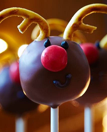 Reindeer cake pops