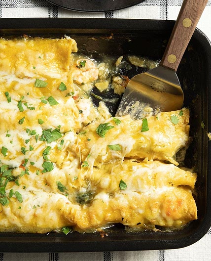 Shrimp Enchiladas