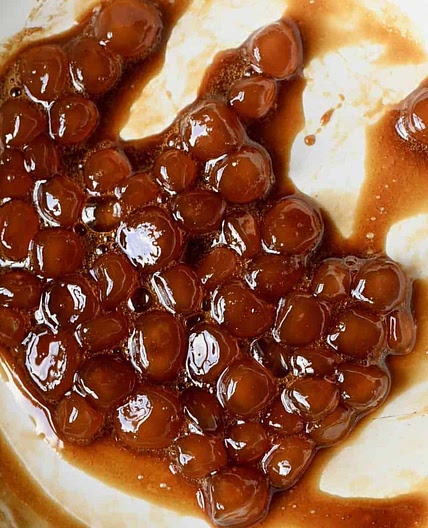 Homemade Boba 'Tapioca Pearls' Bubble Milk Tea