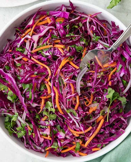 Red Cabbage Slaw Recipe