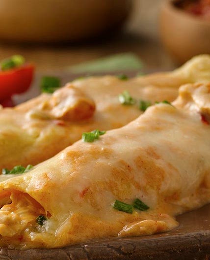 Cheesy Chicken Enchiladas